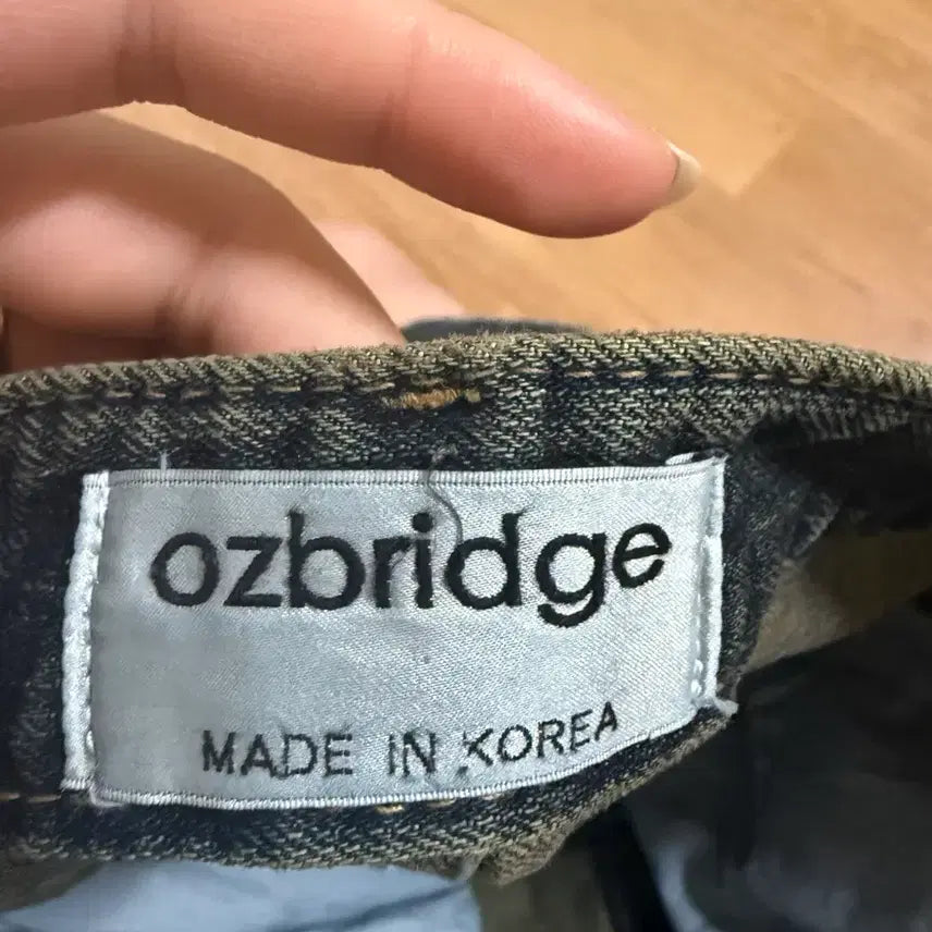 [BUNJANG] OZ BRIDGE Denim Mini Skirt / 오즈브릿지 데님 미니스커트