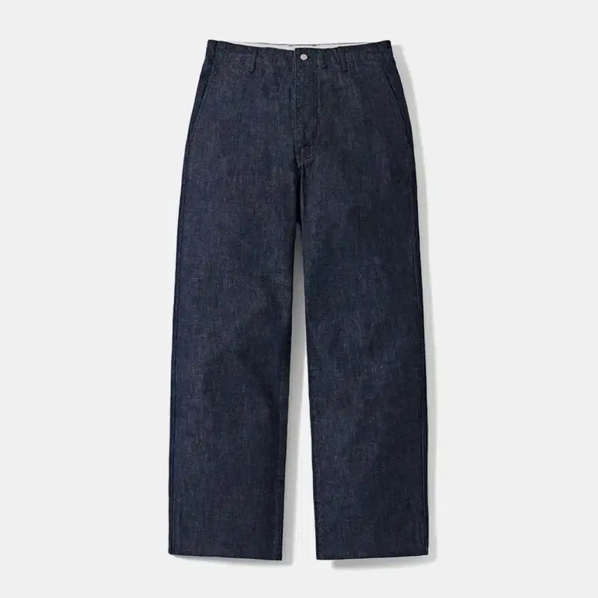 [BUNJANG] Pottery One Washed Denim Wide Fit Jeans / 포터리 원워시드 데님