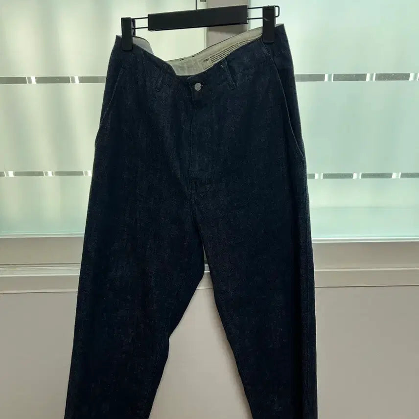 [BUNJANG] Pottery One Washed Denim Wide Fit Jeans / 포터리 원워시드 데님