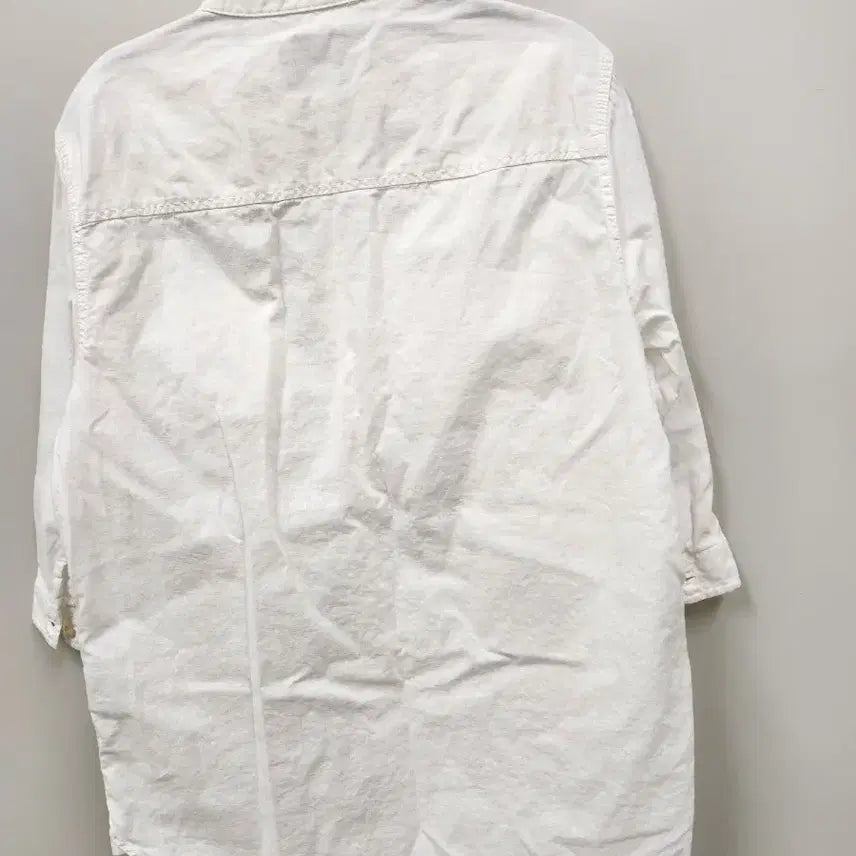[BUNJANG] Buckaroo White Linen Shirt L / 버카루 화이트 린넨 셔츠 L