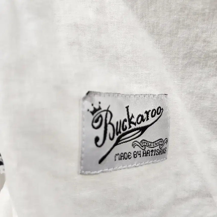 [BUNJANG] Buckaroo White Linen Shirt L / 버카루 화이트 린넨 셔츠 L