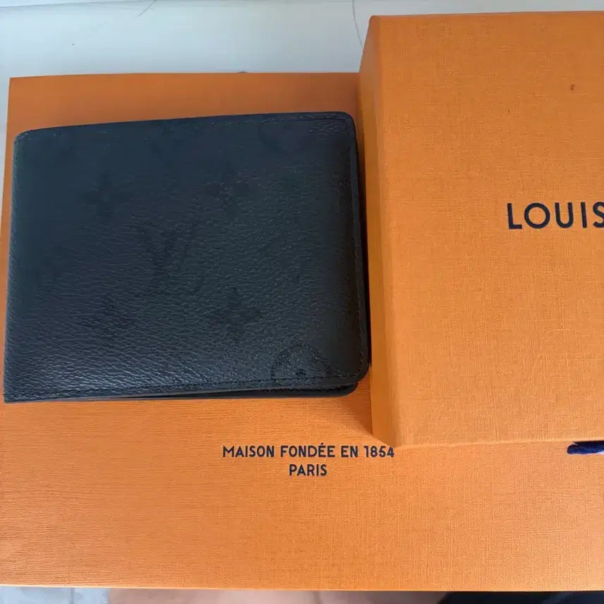 [BUNJANG] Louis Vuitton Black Multiple Wallet Bifold Wallet / 루이비통 블랙 멀티플월렛 반지갑