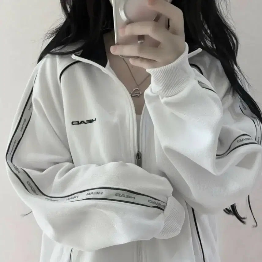 [BUNJANG] VINTAGE HEAD White Jersey / 솜 빈티지 대장 헤드 head 져지