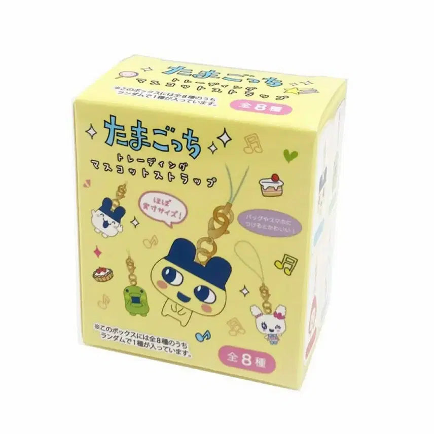 [BUNJANG] Tamagotchi Mascot Trading Strap Full Set (Guchipachi, Mamechi, Lovelychi, Melodychi) / 다마고치 마스코트 트레이딩 스트랩 풀박 구치파치 마메치 러블리치 멜로디치