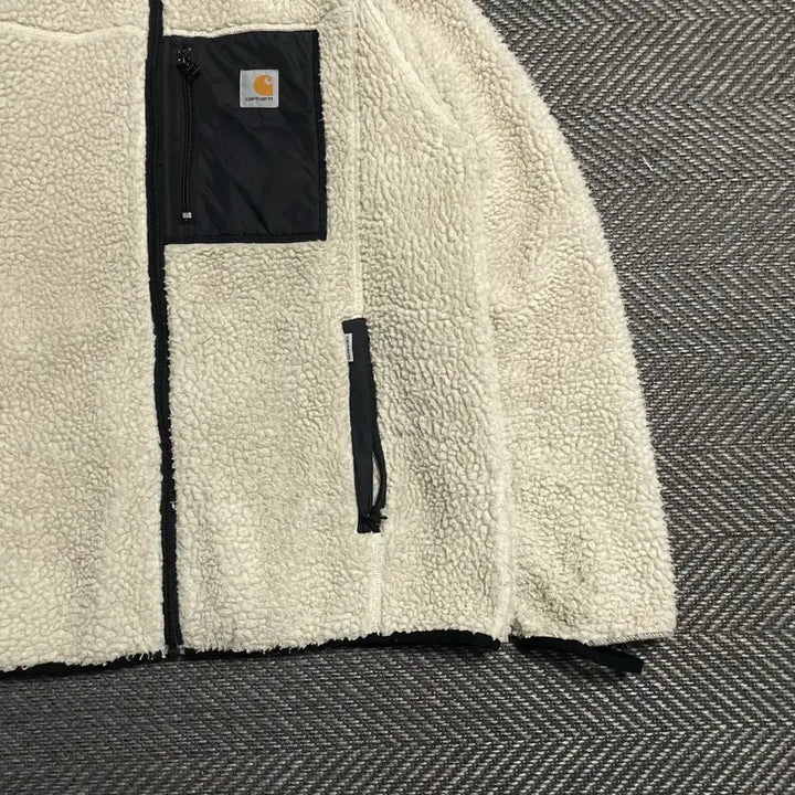 [BUNJANG] Carhartt WIP Patch Logo Sherpa Fleece Jacket / 칼하트 WIP 패치 로고 쉐르파 플리스 자켓y 5420