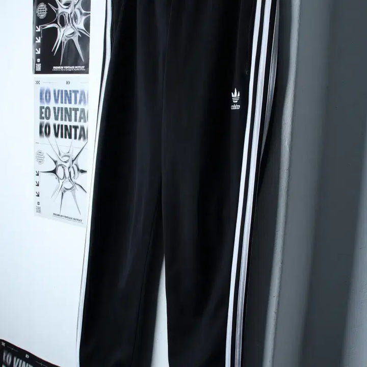 [BUNJANG] Adidas Firebird Training Pants Black / (XL) 아디다스 트레이닝복 바지 파이어버드 블랙 삼선-261E