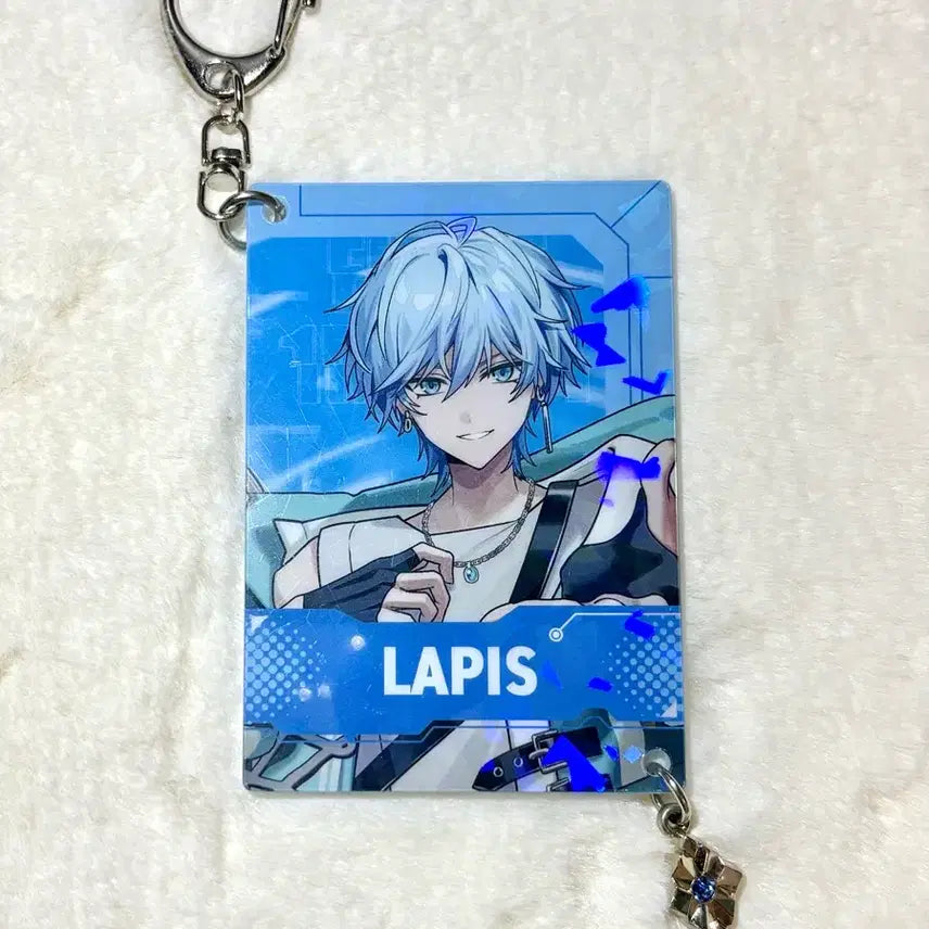 [BUNJANG] FIRST 1MPACT Meteorla Lapis Square Acrylic Keyholder Ver. / 메테오라 Lapis 스퀘어 아크릴 키홀더 FIRST 1MPACT ver.