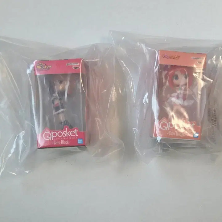 [BUNJANG] Pretty Cure Q Posket Miniature Gacha Set Cure Black, Cure Rouge (Sealed Bundle) / 미개봉/2개 일괄)프리큐어 큐포스켓 미니어쳐 가챠 큐어블랙, 큐어 루즈
