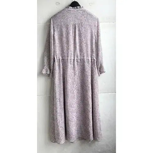 [BUNJANG] BCBG Pink Floral Chiffon 8-Sleeve Midi Dress / BCBG 정품/2021 - 통통55/새거수준