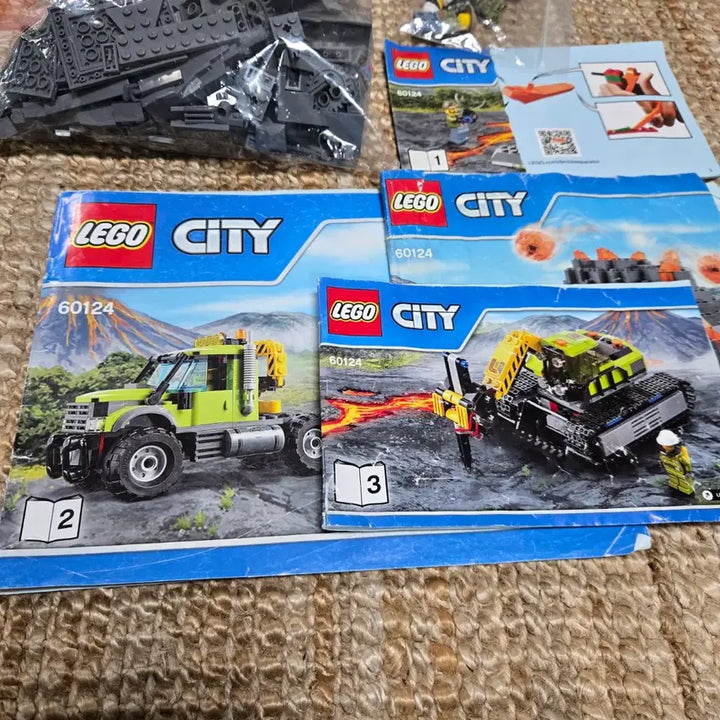 [BUNJANG] LEGO City Volcano Research Base 60124 / 레고 시티 화산탐사기지 60124