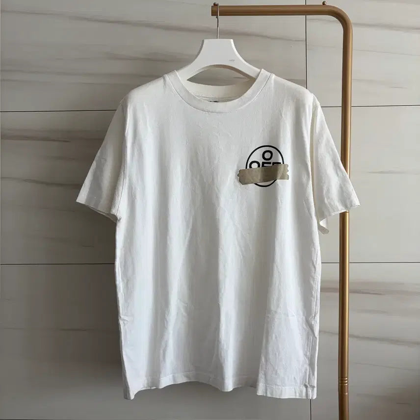 [BUNJANG] Off-White Tape Arrow Short Sleeve T-Shirt / [정품] 오프화이트 테이프 애로우 반팔티