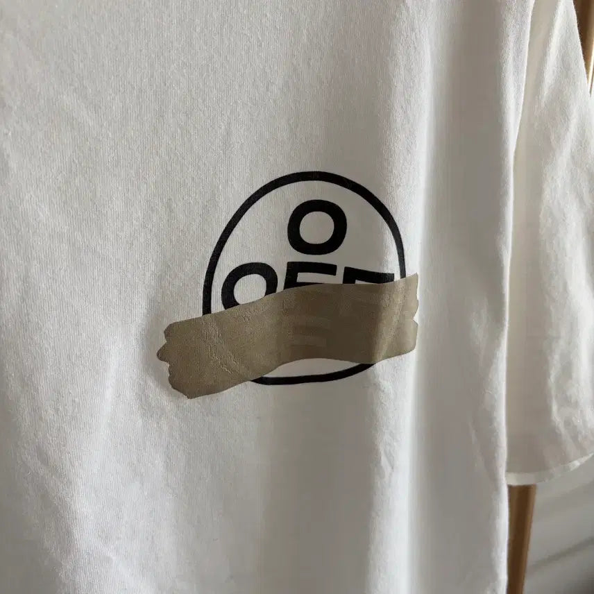 [BUNJANG] Off-White Tape Arrow Short Sleeve T-Shirt / [정품] 오프화이트 테이프 애로우 반팔티