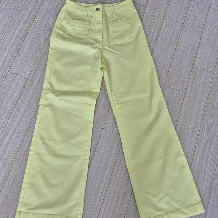 [BUNJANG] La Fiaf Wide Cotton Pants / 라삐아프 와이드 면팬츠
