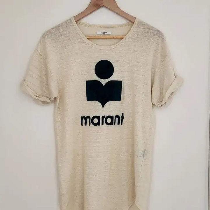 [BUNJANG] Isabel Marant Etoile Linen Short Sleeve T-Shirt (M) / 이자벨마랑 에뚜왈 린넨 반팔티셔츠 (M)