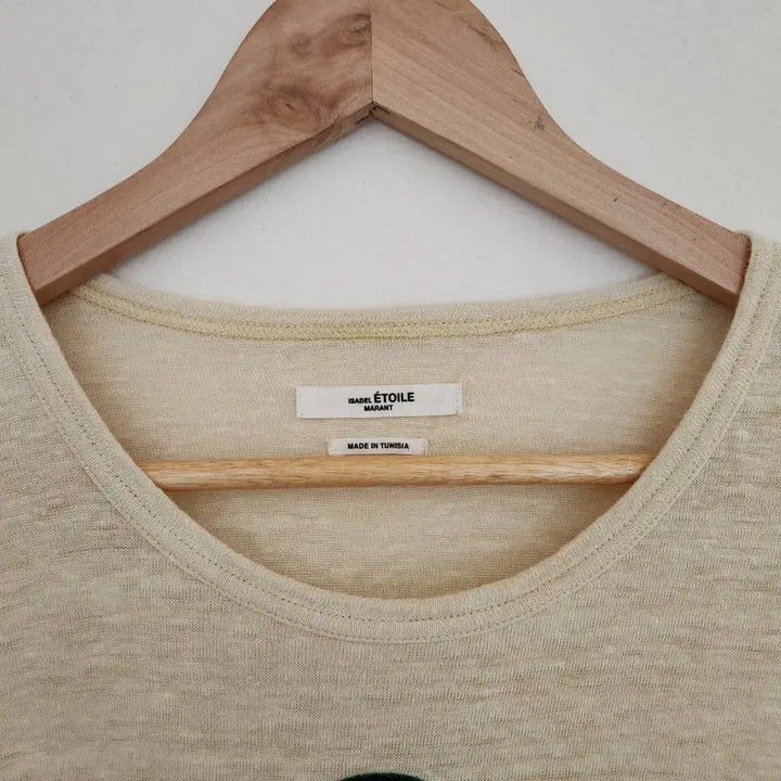 [BUNJANG] Isabel Marant Etoile Linen Short Sleeve T-Shirt (M) / 이자벨마랑 에뚜왈 린넨 반팔티셔츠 (M)