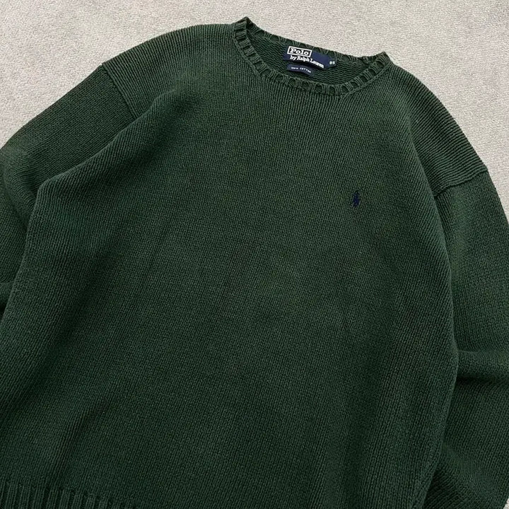 [BUNJANG] Polo Ralph Lauren 95 Green Knit / 95 폴로 랄프로렌 그린 니트