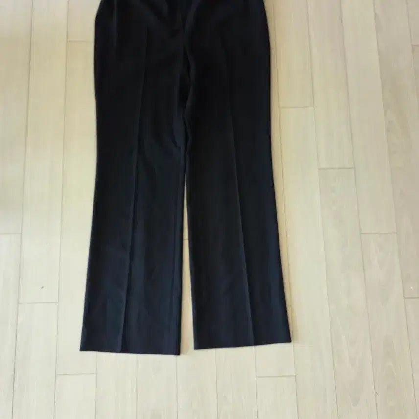 [BUNJANG] Belted Straight Fit Slacks Pants / 벨티드 일자핏 슬랙스 팬츠