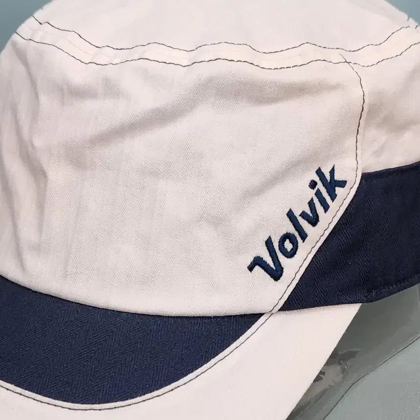 [BUNJANG] Volvik Summer Ball Cap White Navy / 볼빅 Volvik 골프 여름 캡 모자 볼캡 화이트네이비