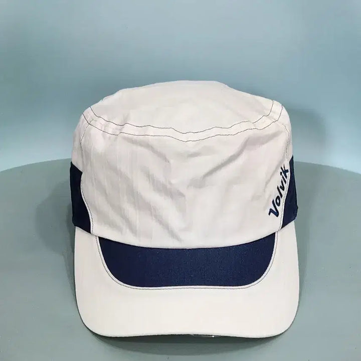 [BUNJANG] Volvik Summer Ball Cap White Navy / 볼빅 Volvik 골프 여름 캡 모자 볼캡 화이트네이비
