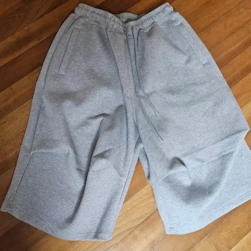 [BUNJANG] Nononude Scuba Shorts Grey / 논노드 스쿠바 쇼츠 그레이(2)