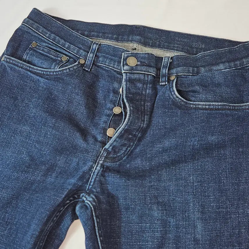 [BUNJANG] COS Homme Banding Denim Pants / 코스 COS 옴므 밴딩 데님팬츠 청바지 진 32