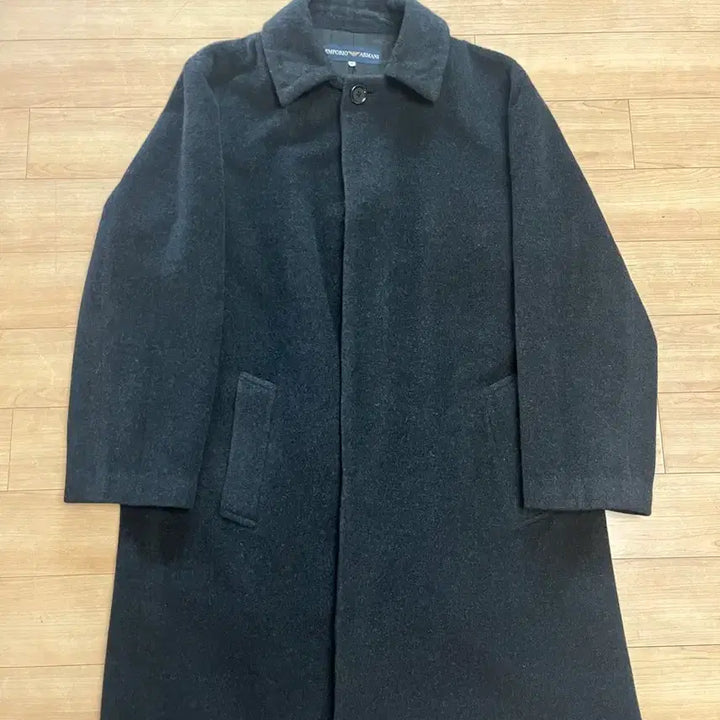 [BUNJANG] Emporio Armani Balmacaan Coat / 엠포리오 아르마니 발마칸 코트