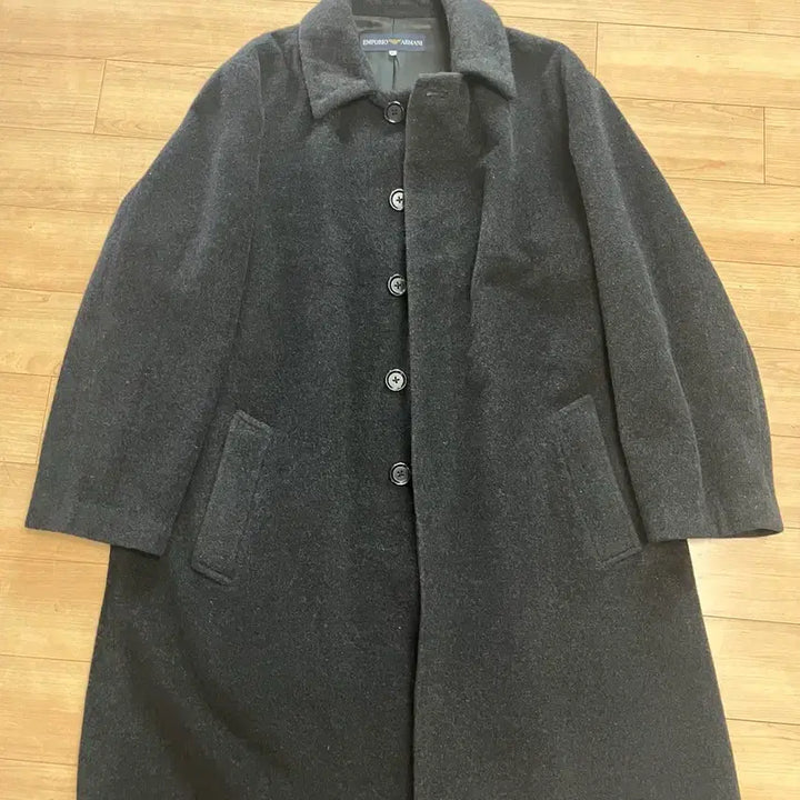 [BUNJANG] Emporio Armani Balmacaan Coat / 엠포리오 아르마니 발마칸 코트