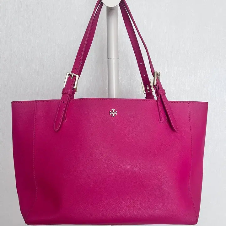 [BUNJANG] Tory Burch Emerson Tote Hot Pink / Tory Burch Emerson Tote in Hot Pink