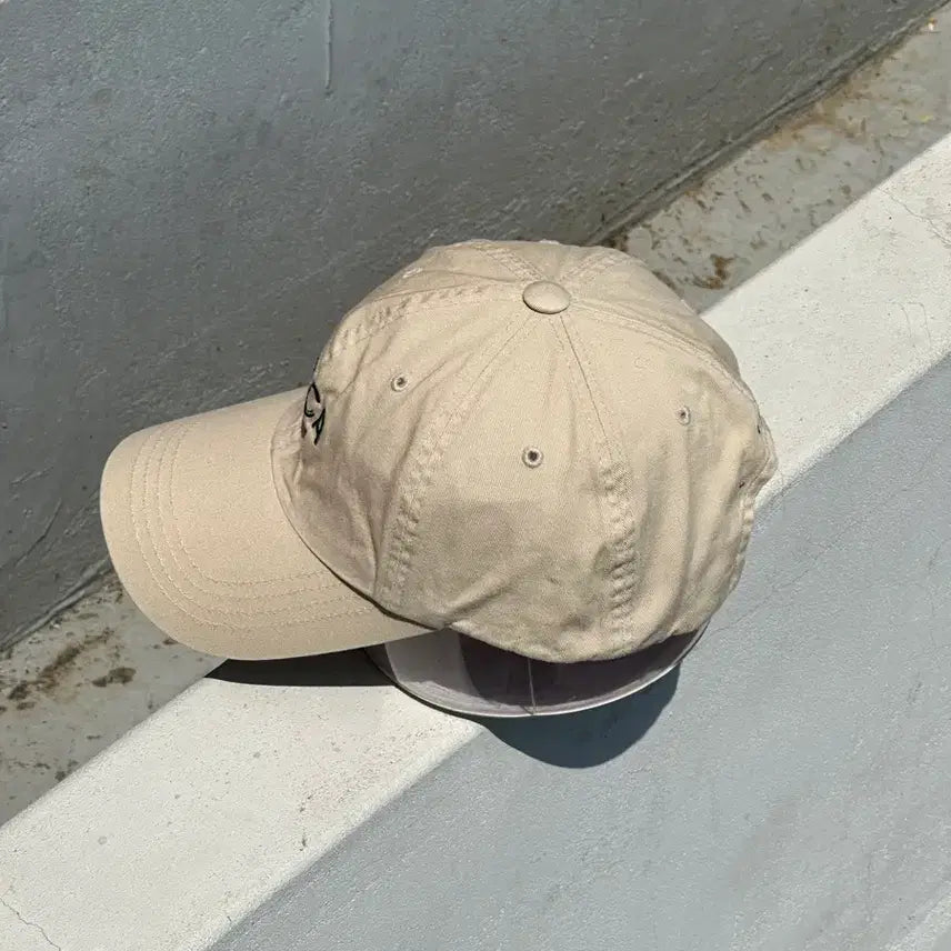 [BUNJANG] AECA White Beige Ball Cap Hat / [F] AECA 에이카화이트 베이지 볼캡 모자