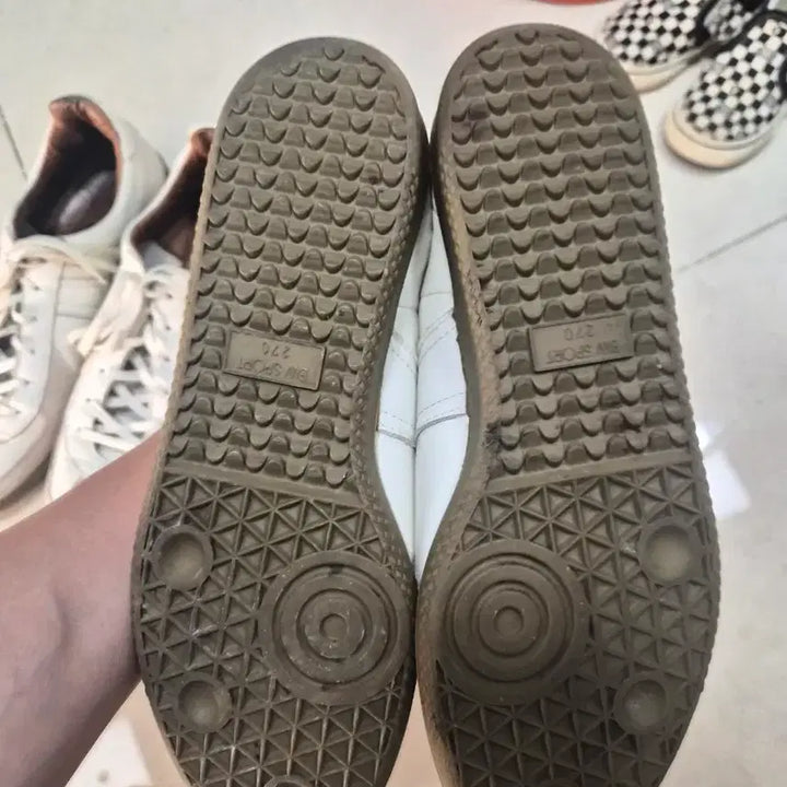 [BUNJANG] Reproduction of Found German Military Sneakers - White / (42, 270)리프로덕션오브파운드 독일군 스니커즈 화이트