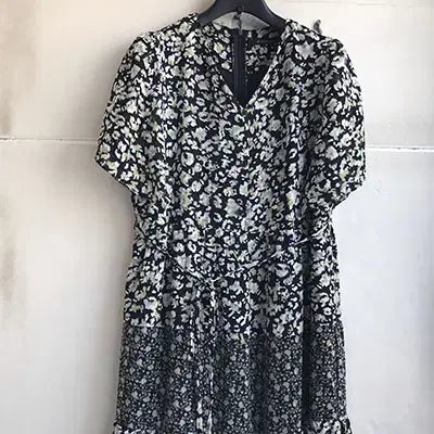 [BUNJANG] Nice Club Floral Print Dress / 나이스클럽 정품/2021-66/새거수준
