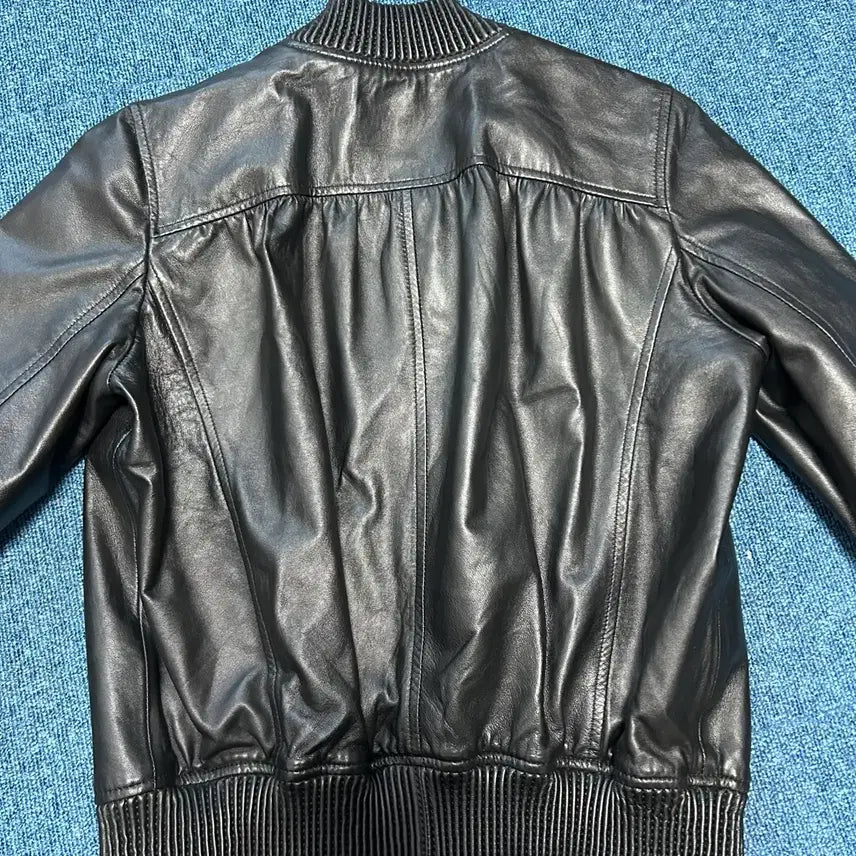 [BUNJANG] Kim Seo Ryong x Robe Lambskin Leather Jacket Size 44 / 김서룡 로보 양가죽 자켓 44