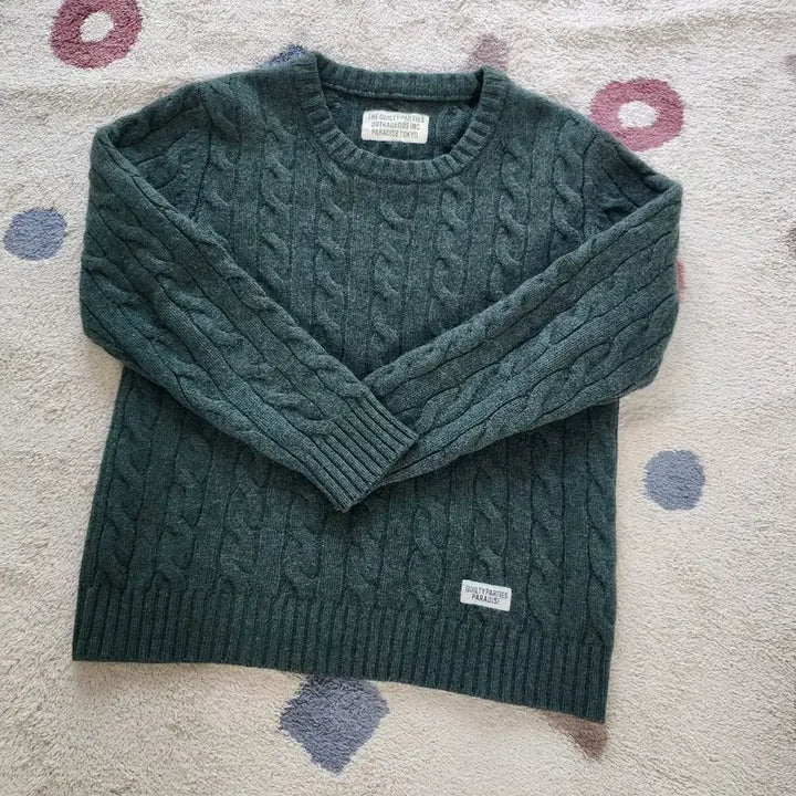 [BUNJANG] Wackomaria 16FW Wool Knit / 16fw 와코마리아 울 니트