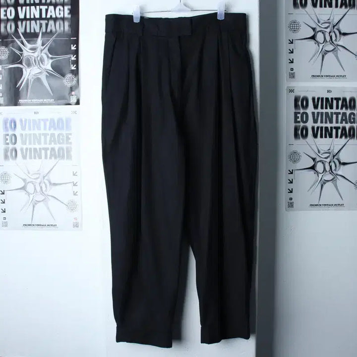 [BUNJANG] COS Two-Tuck Cotton Pants Black / W(XL) 코스 면바지 팬츠 투턱 블랙 놈코어-2627