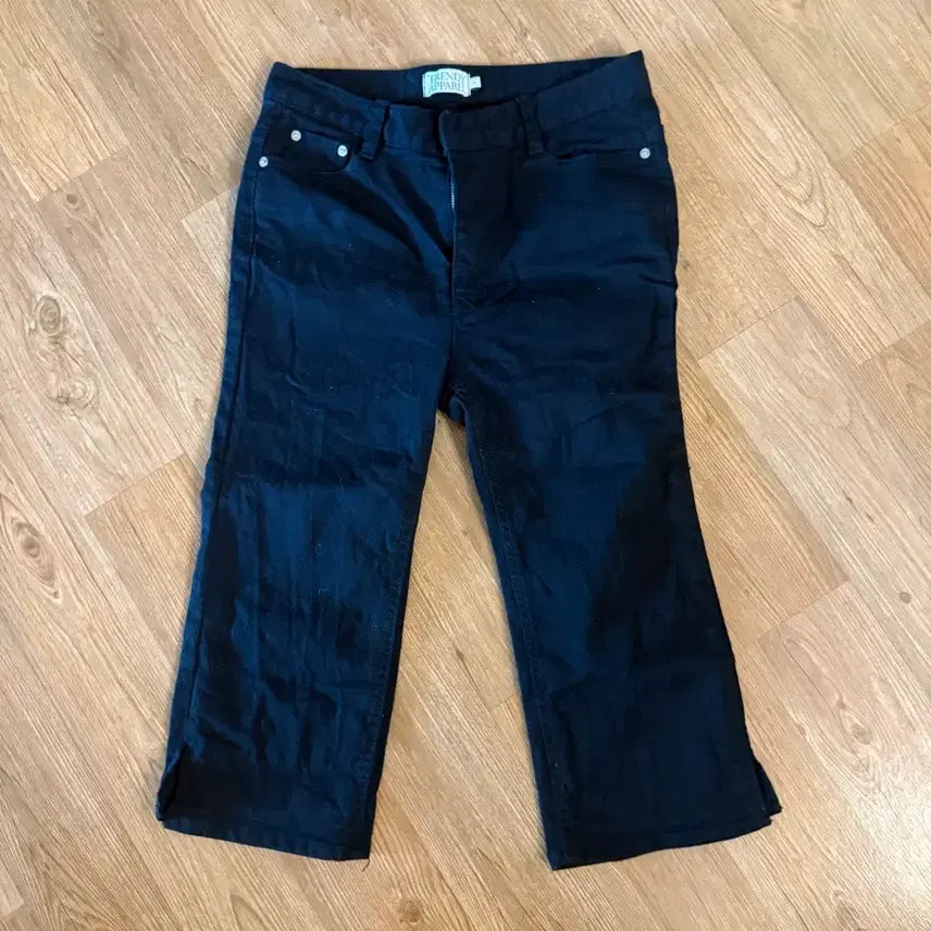 [BUNJANG] Black 7/10 Length Pants L / 7부바지 L 급처