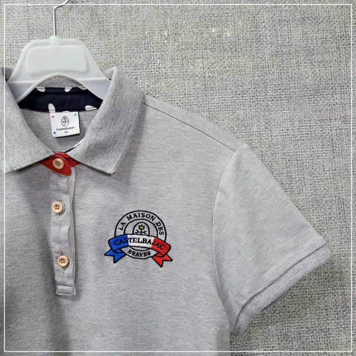 [BUNJANG] Castelbajac Short Sleeve Polo T-Shirt Women&