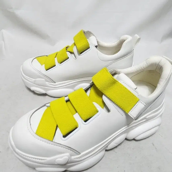 [BUNJANG] Jinny Kim Leather Chunky Platform Shoes / 250 지니킴 가죽 어글리 A급