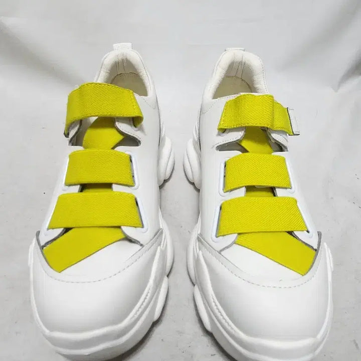 [BUNJANG] Jinny Kim Leather Chunky Platform Shoes / 250 지니킴 가죽 어글리 A급