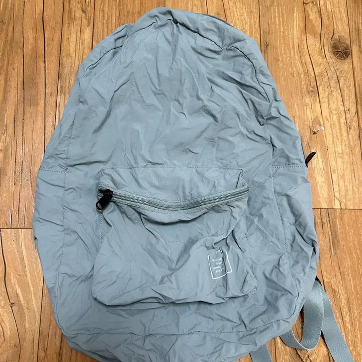 [BUNJANG] Folder Ultralight Gray Foldable Backpack / 폴더 초경량 그레이 접이식 백팩