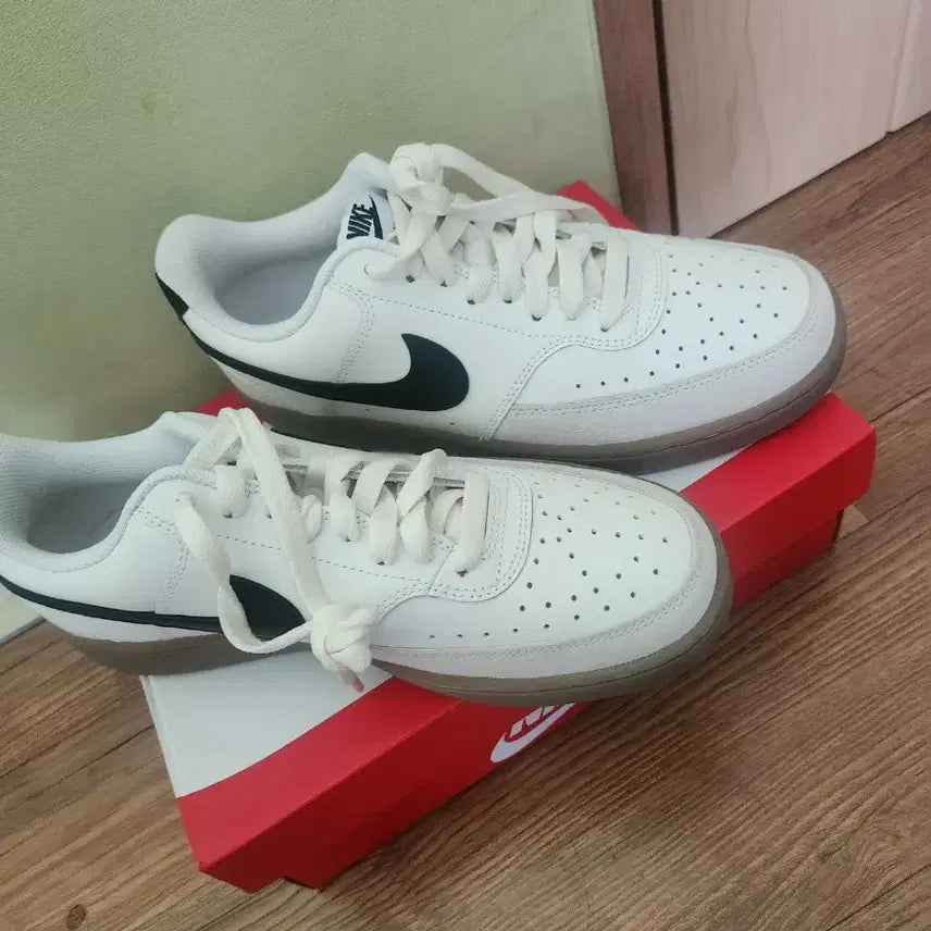 [BUNJANG] Nike Court Vision Low SE Light Orewood Brown / 나이키 코트 비전 로우 세일 라이트 오어우드 브라운