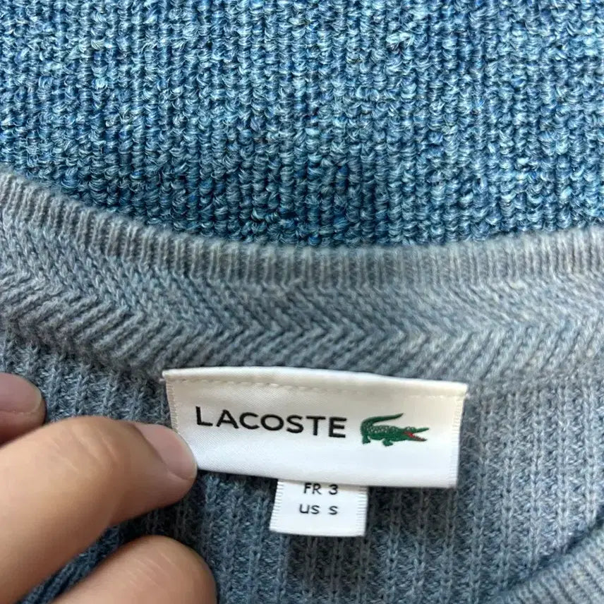 [BUNJANG] Lacoste Knit Sweater Size 3 / 라코스테 니트 3