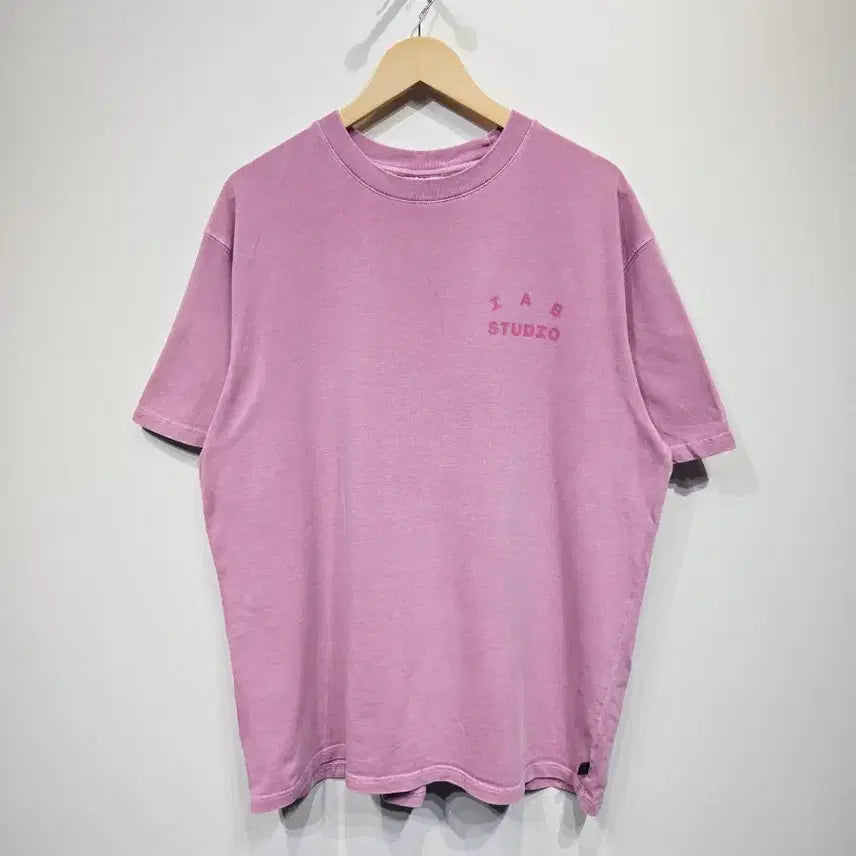 [BUNJANG] IAB STUDIO Pigment Purple Short Sleeve T-Shirt XL / IAB STUDIO 아이앱 스튜디오 피그먼트 퍼플 반팔 티셔츠