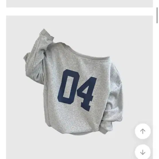 [BUNJANG] Colody Off-Shoulder Sweatshirt / 콜로디 04 오프숄더 맨투맨