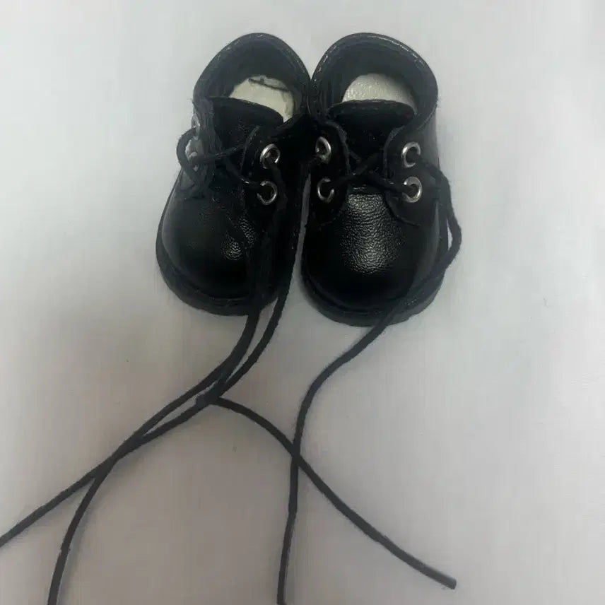 [BUNJANG] 20cm Doll Black Shoes / 솜인형 20cm 검정색 인형 구두