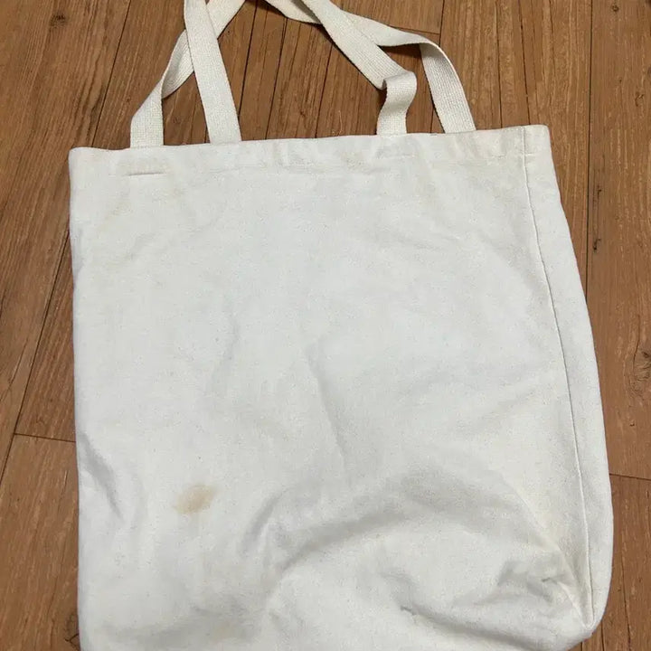 [BUNJANG] Miss Hong Ivory Big Eco Bag / 미스홍 아이보리 빅 에코백