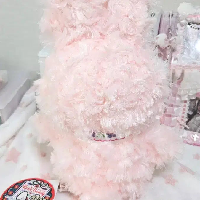 [BUNJANG] Amuse Rosy Bunny Pink Rabbit Plush 25cm / 어뮤즈 로지버니 핑크 토끼 인형