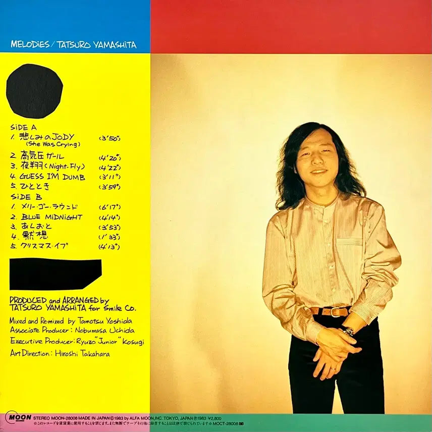 [BUNJANG] Tatsuro Yamashita Melodies LP / 초반LP 야마시타 타츠로 Tatsuro Yamashita-Melodies