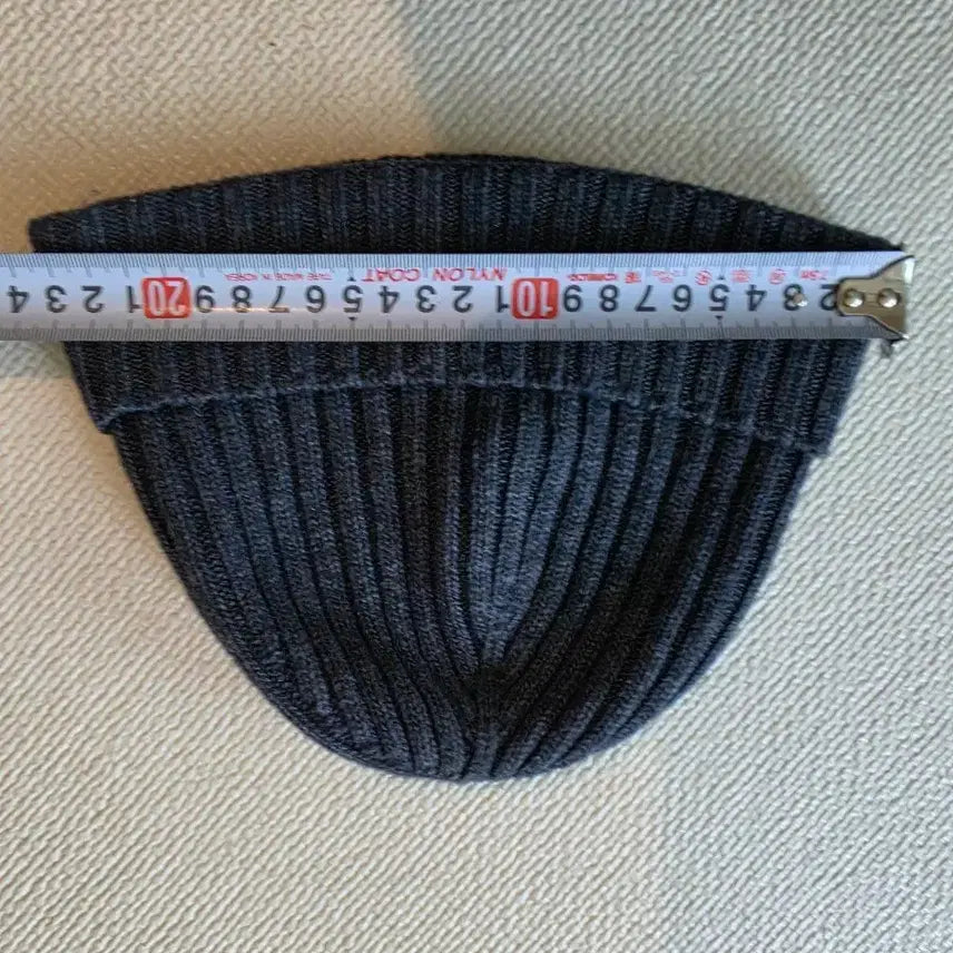[BUNJANG] Campanella Cashmere Ribbed Beanie / 캄파넬라 캐시미어 골지 비니
