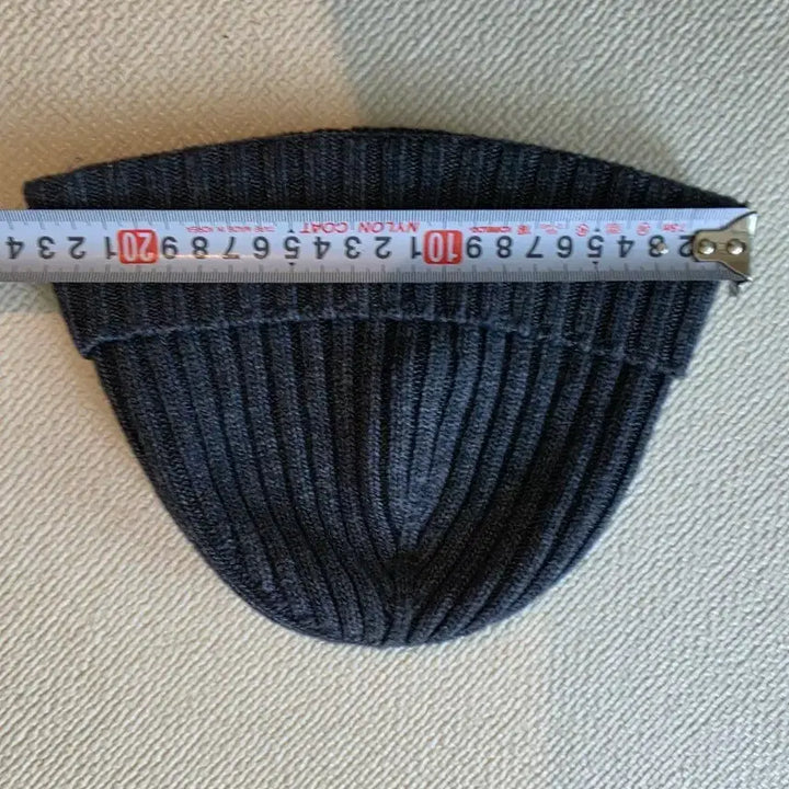 [BUNJANG] Campanella Cashmere Ribbed Beanie / 캄파넬라 캐시미어 골지 비니