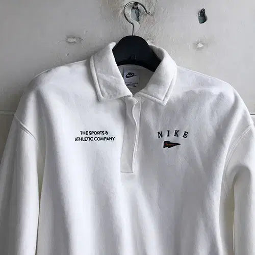 [BUNJANG] Nike Cotton Blend Casual T-Shirt Ivory / 나이키 정품/2022 - 통통55.66/새거수준